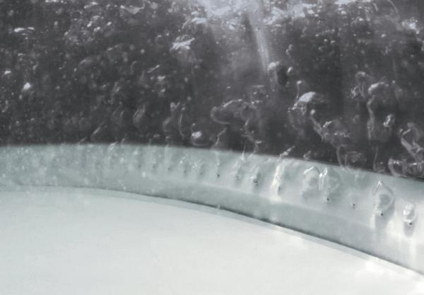 Steinbach Whirlpool Ø 216 x 71 cm PureSpa Greywood Deluxe